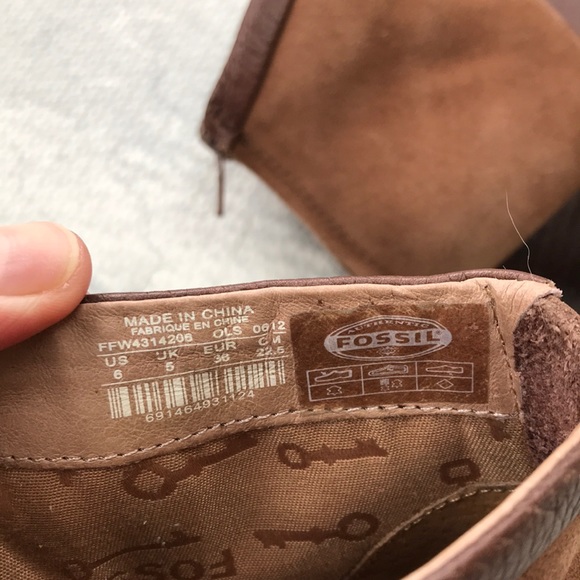 Brown ankle boots - Picture 5 of 5